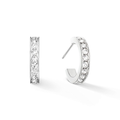 Серьги Crystal-Silver 0127/21-1817 