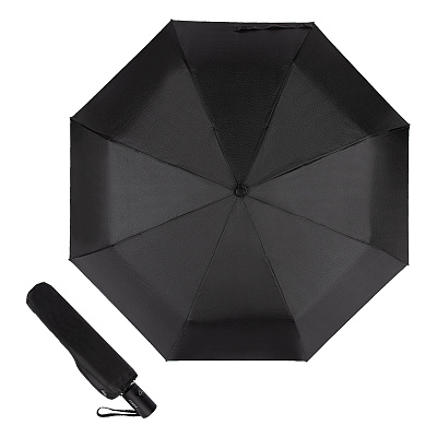 Зонт складной Ferre 708-OM Classic Black product-3939 