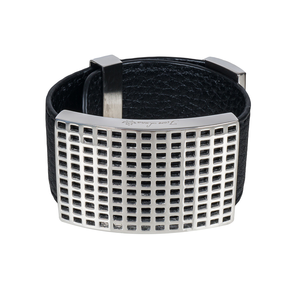 Fiore Luna Браслет на кожаном черном ремешке Fiore Luna CB00999-1 BW/S Арт.: CB00999-1 BW/S