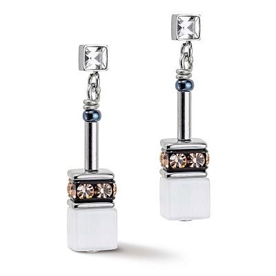 *Пусеты Peach Monochrome  Coeur de Lion  *4012/21-0225 