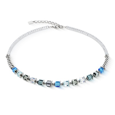 Колье Blue-Silver 2100/10-0717 
