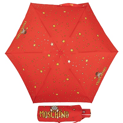 Зонт складной Moschino 8323-compactC Toy Constellation Red  Moschino  product-3158 