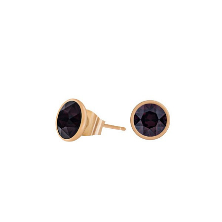 Fiore Luna Пусеты Burgundy Delite Арт.: SWE298 BD RG