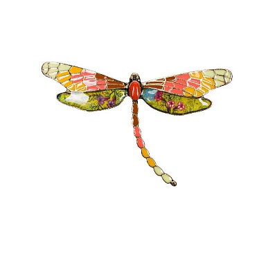 Брошь Стрекоза XZ0417.10 BR/G 