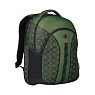 Рюкзак WENGER Sun 16'', зеленый со светоотражающим принтом, полиэстер, 35x27x47 см, 27 л Арт.: 610212
