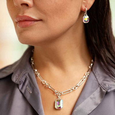 Колье AB  Fiore Luna  LN6090 S 