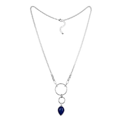 Колье NATURAL LAPIS LN3171-2 BL/S 