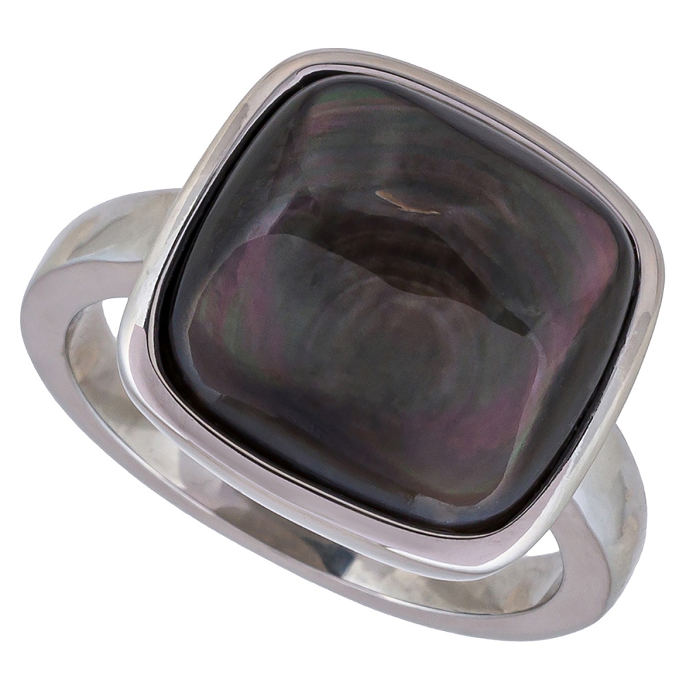 Fiore Luna Кольцо Куб SHELL Арт.: KR02914-1/9 BW/S