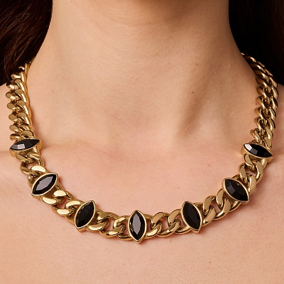 Колье  PUNICA SG BLACK  Dyrberg Kern  470056 