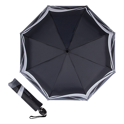 Зонт складной Ferre 6009-OC Onda Black product-3944 