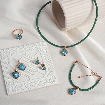 Колье Laguna Delight  Fiore Luna  B1902.20.18 BL/RG 