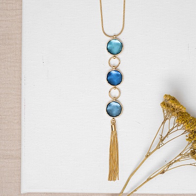 Колье Кольца  Shadore  BXL4834.20 BL/G 