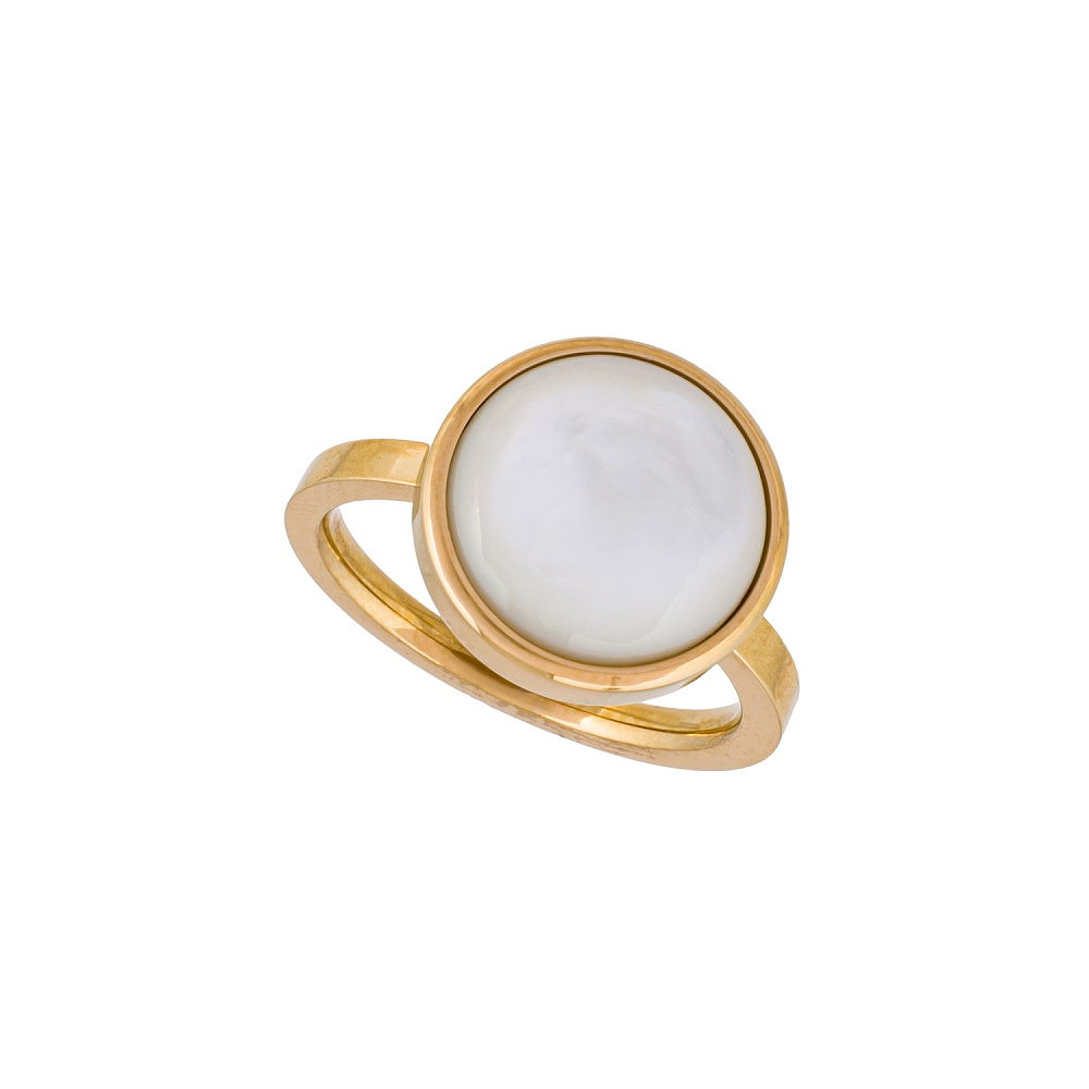 Fiore Luna Кольцо Сфера SHELL WHITE Fiore Luna *KR02913-2/8 BW/G Арт.: *KR02913-2/8 BW/G