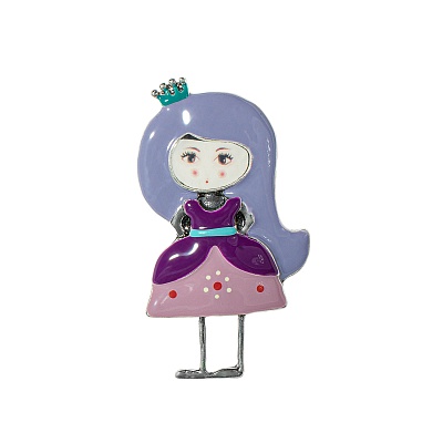 Брошь Принцесса XZ2298.11 V/S 