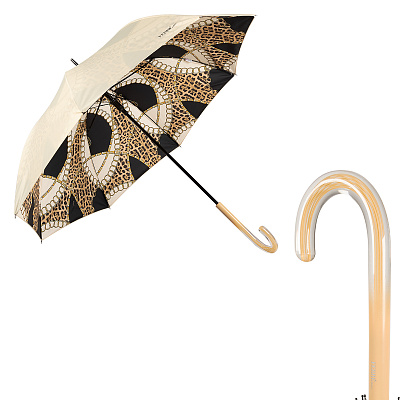 Зонт-трость Ferre 6001-LA Catena Animal Crema  Ferre Milano  product-3213 