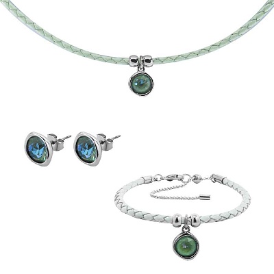 Пусеты Silky Sage Delite  Fiore Luna  A1909.16 BL/S 