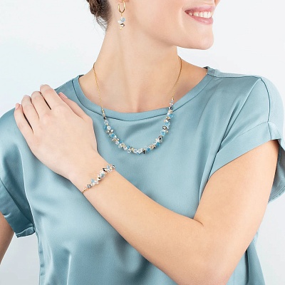 Колье Aqua  Coeur de Lion  4639/10-2000 