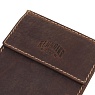 Бумажник KLONDIKE Yukon, с зажимом для денег, натуральная кожа в коричневом цвете, 12 х 1,5 х 9 см Арт.: KD1114-03