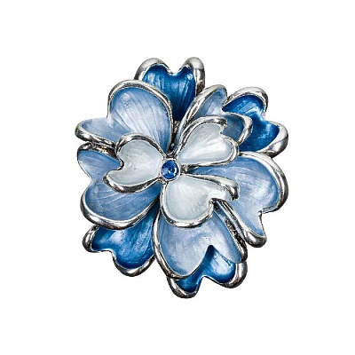 Брошь Цветок XZ1153.21 BL/S 