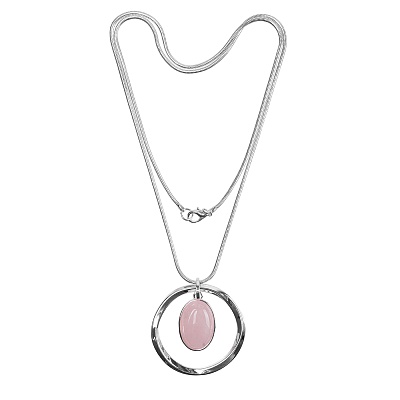 Колье ROSE QUARTZ LN5131 R/S 