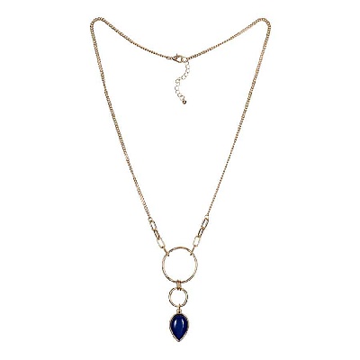 Колье NATURAL LAPIS LN3171-2 BL/G 