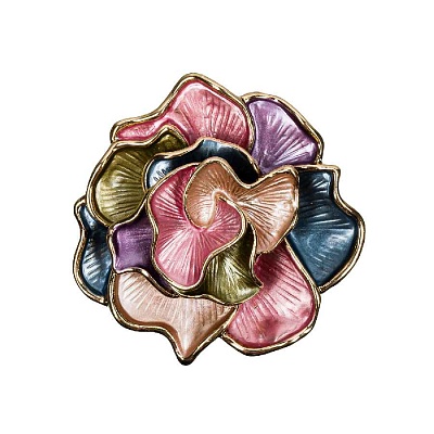 Брошь Цветок XZ1154.27 M/G 