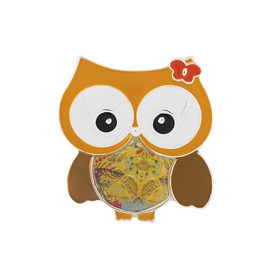 Брошь Совенок XZ0173.13 BR/S 