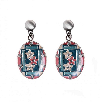 Серьги Незабудки  Clara Bijoux  A75773-3 G 