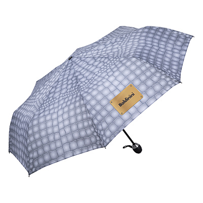 Зонт складной Baldinini 48-OC Snake Gray  Baldinini  product-3641 