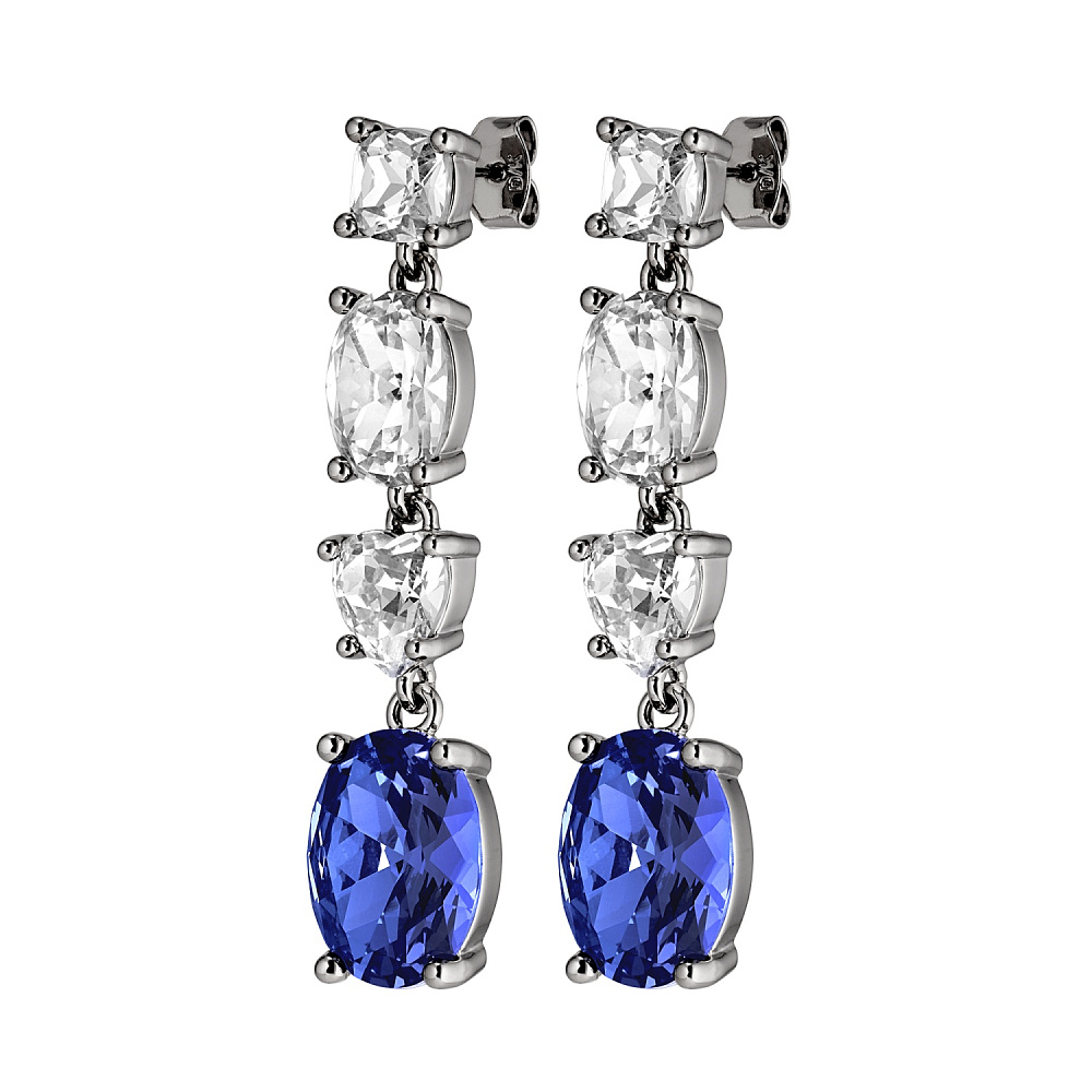 Dyrberg Kern Серьги CARMEN SS SAPPHIRE/CRYSTAL Dyrberg Kern 440020 Арт.: 440020