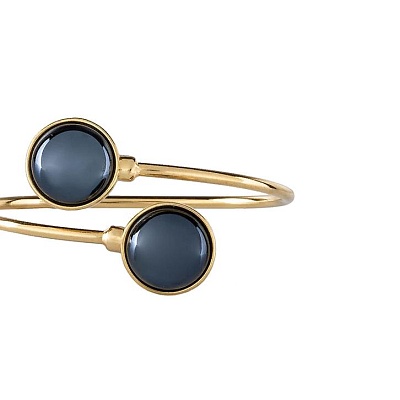 Браслет Pearl Black Agate  Possebon  C1366.4 BW/G 