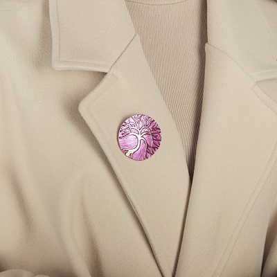 Брошь Дерево  Shadore  XZ1227.14 G/G 