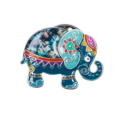 Брошь Слон XZ2293.20 G/S 