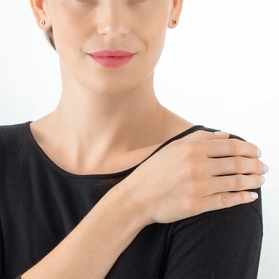 Пусеты Black-Gold  Coeur de Lion  0227/21-1316 