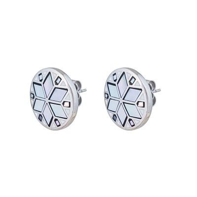 Серьги MANDALA AE03197-1 BL/S 