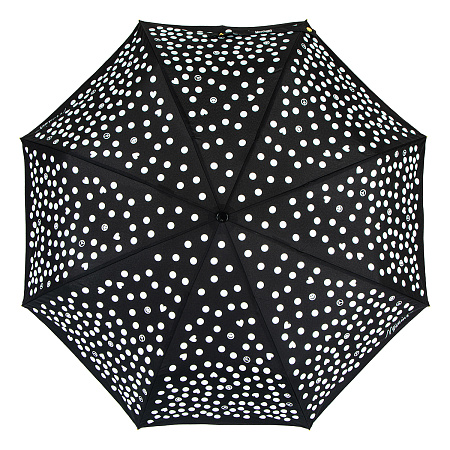 Moschino Зонт складной Moschino 8939-OCA Pois Black  product-4010 Арт.: product-4010