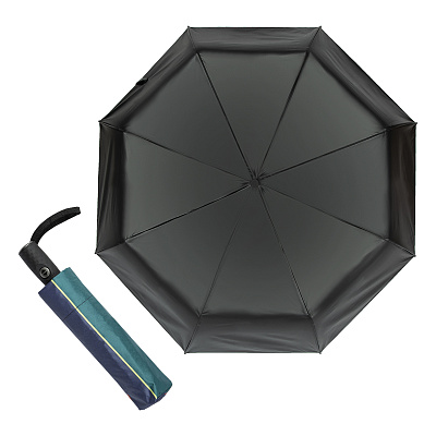 Зонт складной Ferre 6038-ОС  StrepsL Blue/Green product-3720 