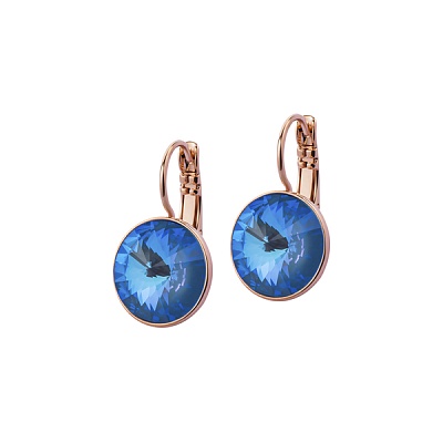 Серьги Ocean Delight A1903.21 BL/RG 