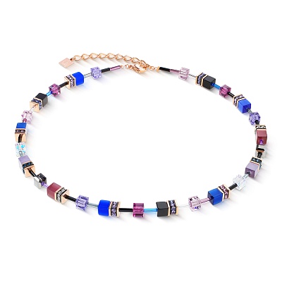 Колье Purple-Blue 2838/10-0807 