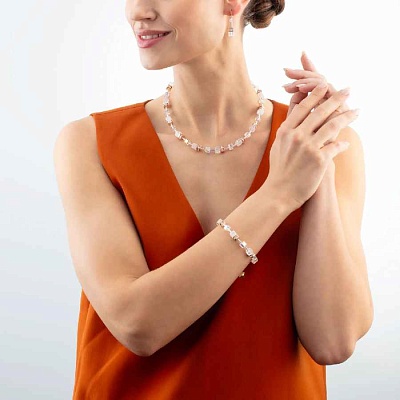 Колье White-Rose Gold  Coeur de Lion  3018/10-1425 