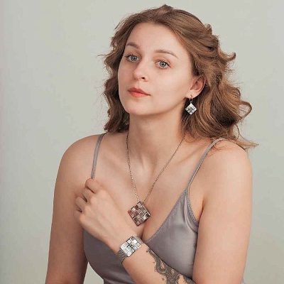 Колье  Fiore Luna  BP01361-4 BL 