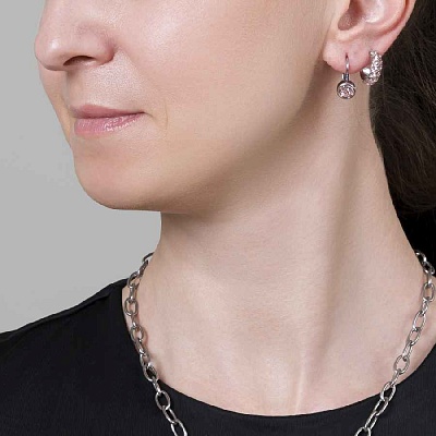 Серьги HEIDI SS VINTAGE ROSE  Dyrberg Kern  450058 