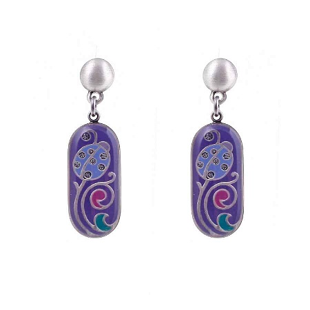 Clara Bijoux *Серьги Божья коровка Арт.: *A70116 V