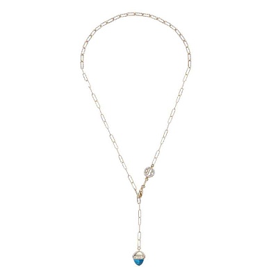 Колье Caleida KGR004DM  BL/G 