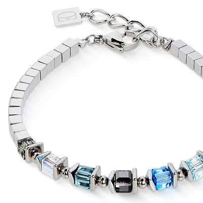 Браслет Blue-Silver  Coeur de Lion  2100/30-0717 