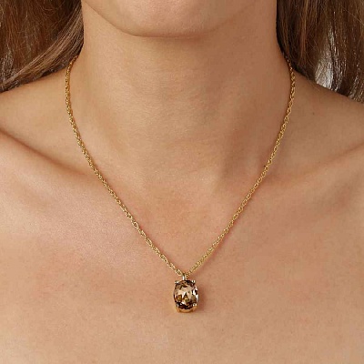 Колье BARGA SG BROWN  Dyrberg Kern  450183 