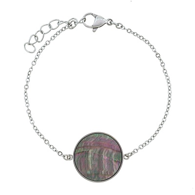 Браслет SHELL CB01734-1 BW/S 