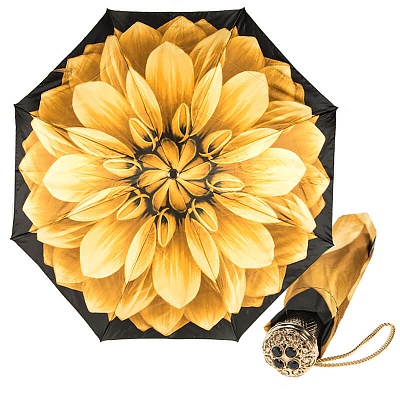 Зонт складной Pasotti Auto Georgin Giallo Lux product-1310 