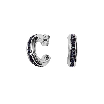 Серьги Jet Nut A2103SW-E06.4 BW/S 