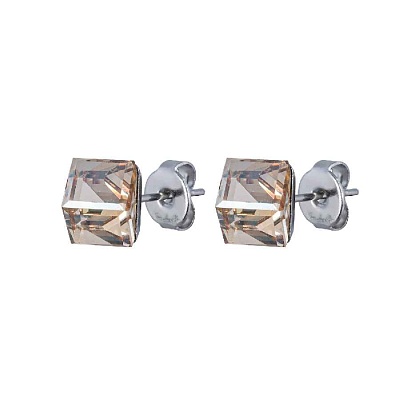 Пусеты Crystal Champagne SWE0127/2 CH S 